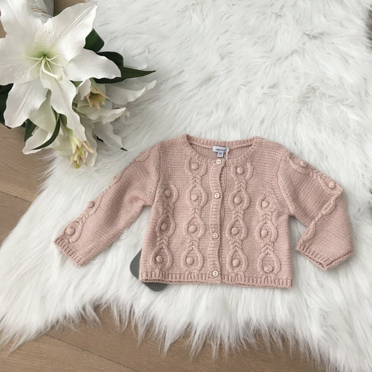 Cardigan rose des s