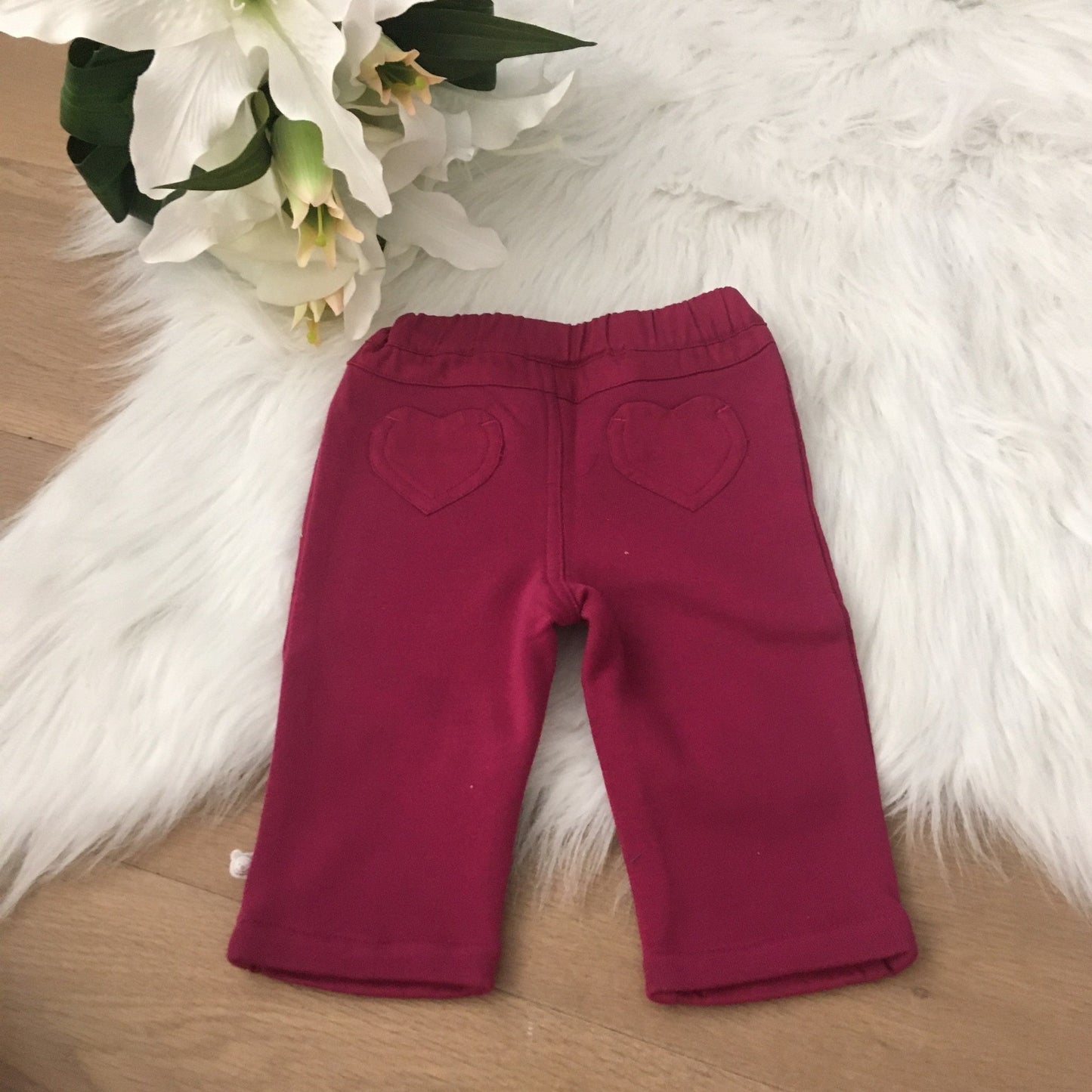 Girl pant S&C framboise