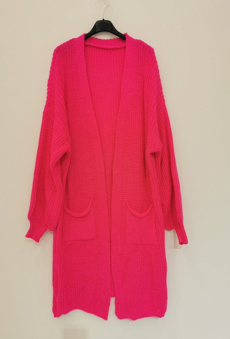 Gilet Adeline fushia