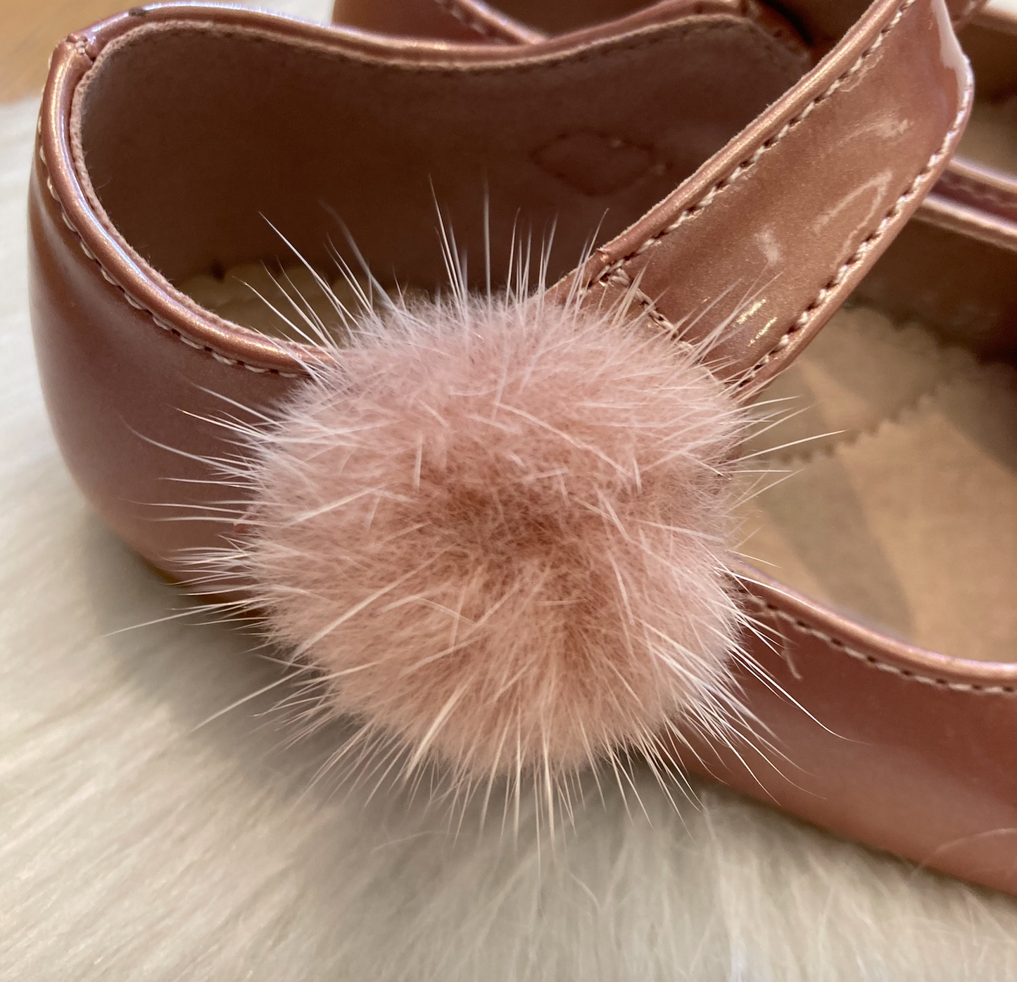 Ballerina pompom roze